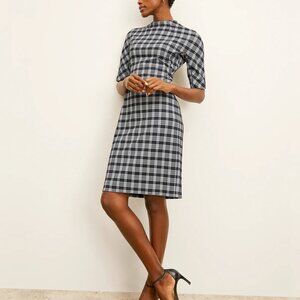 MM Lafleur Checkered Plaid dress Size 2